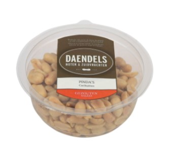 Daendels Pindas Kingsize Gezouten 210GR